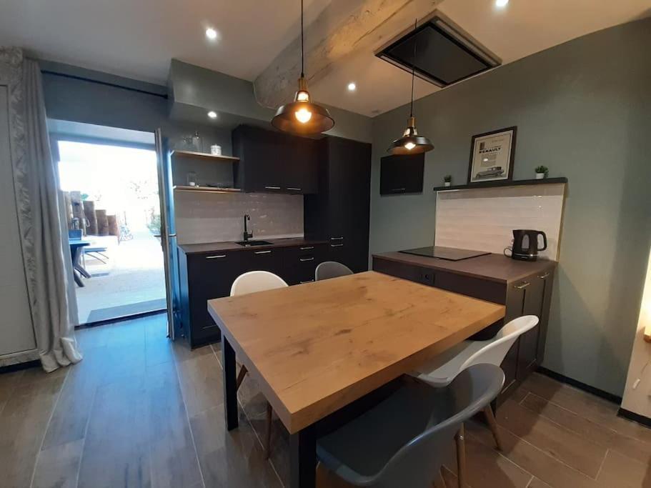 Studio Meuble Avec Terrasse Axe Rennes Saint Malo La Baussaine Buitenkant foto
